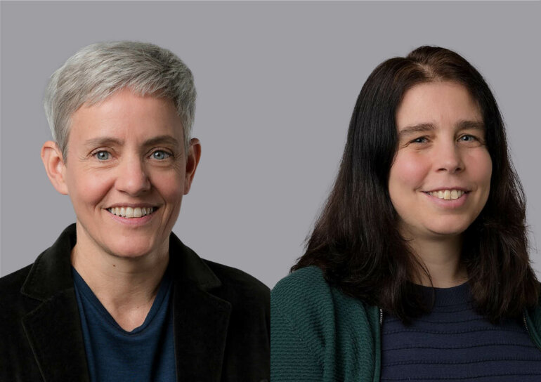 Sabine Saladin und Julia Stahel